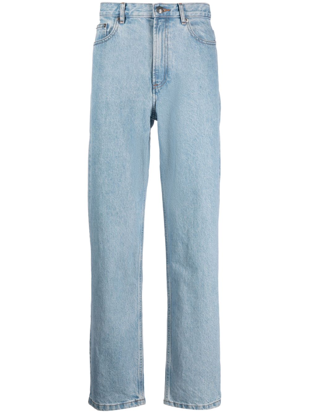 A.P.C. straight-leg cotton jeans - Blue von A.P.C.