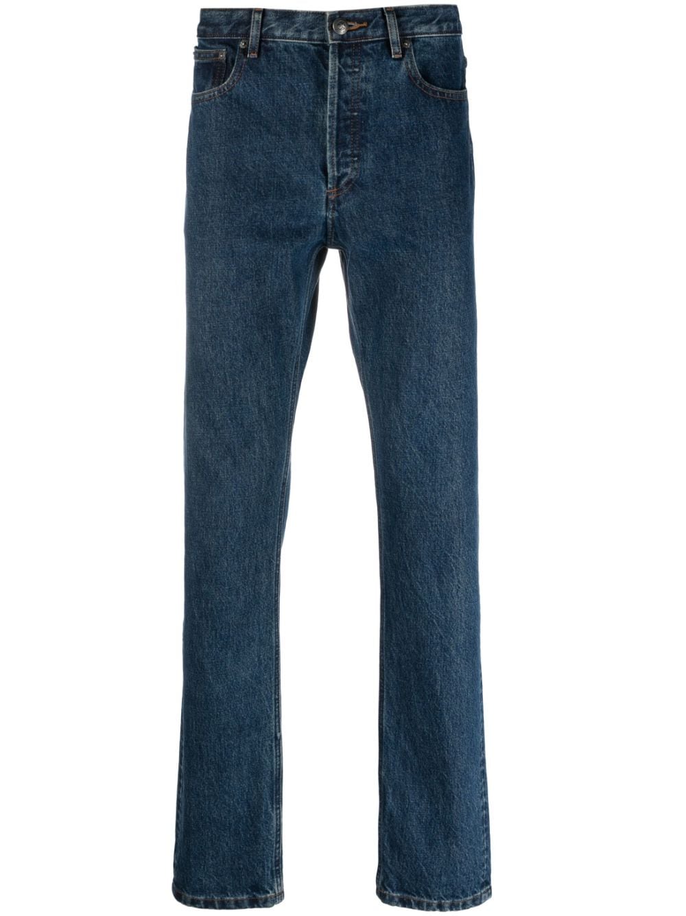 A.P.C. straight-leg cotton jeans - Blue von A.P.C.