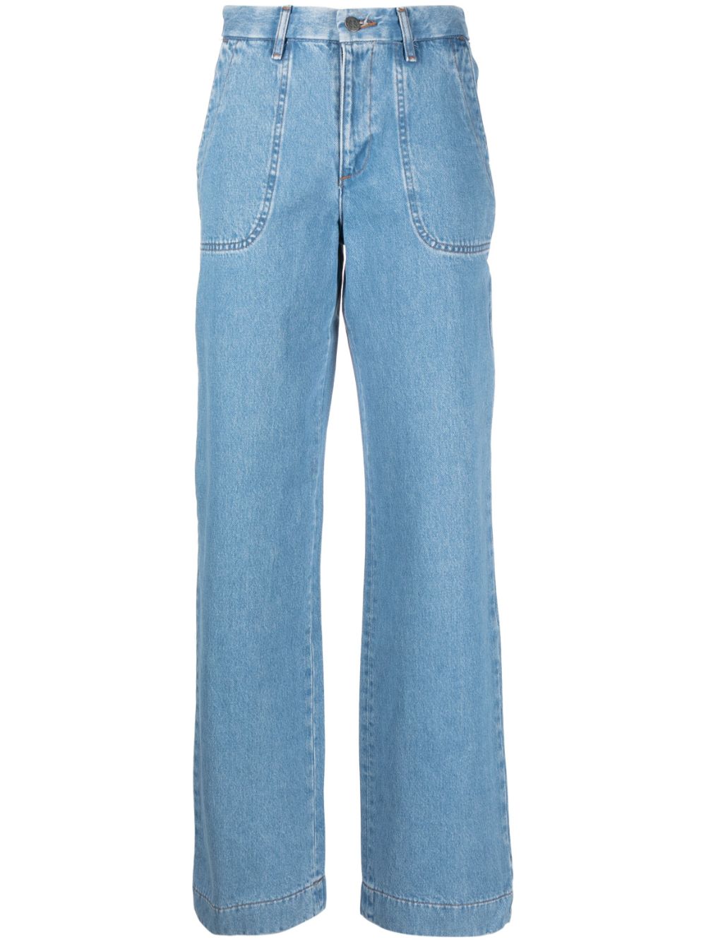 A.P.C. straight-leg denim jeans - Blue von A.P.C.