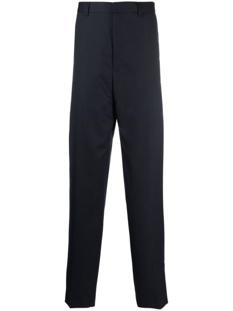 A.P.C. tapered wool trousers - Blue von A.P.C.
