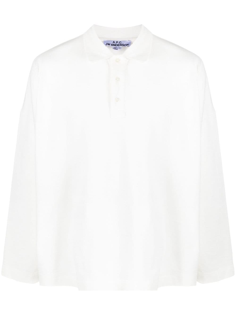 A.P.C. x JW Anderson polo shirt - White von A.P.C.