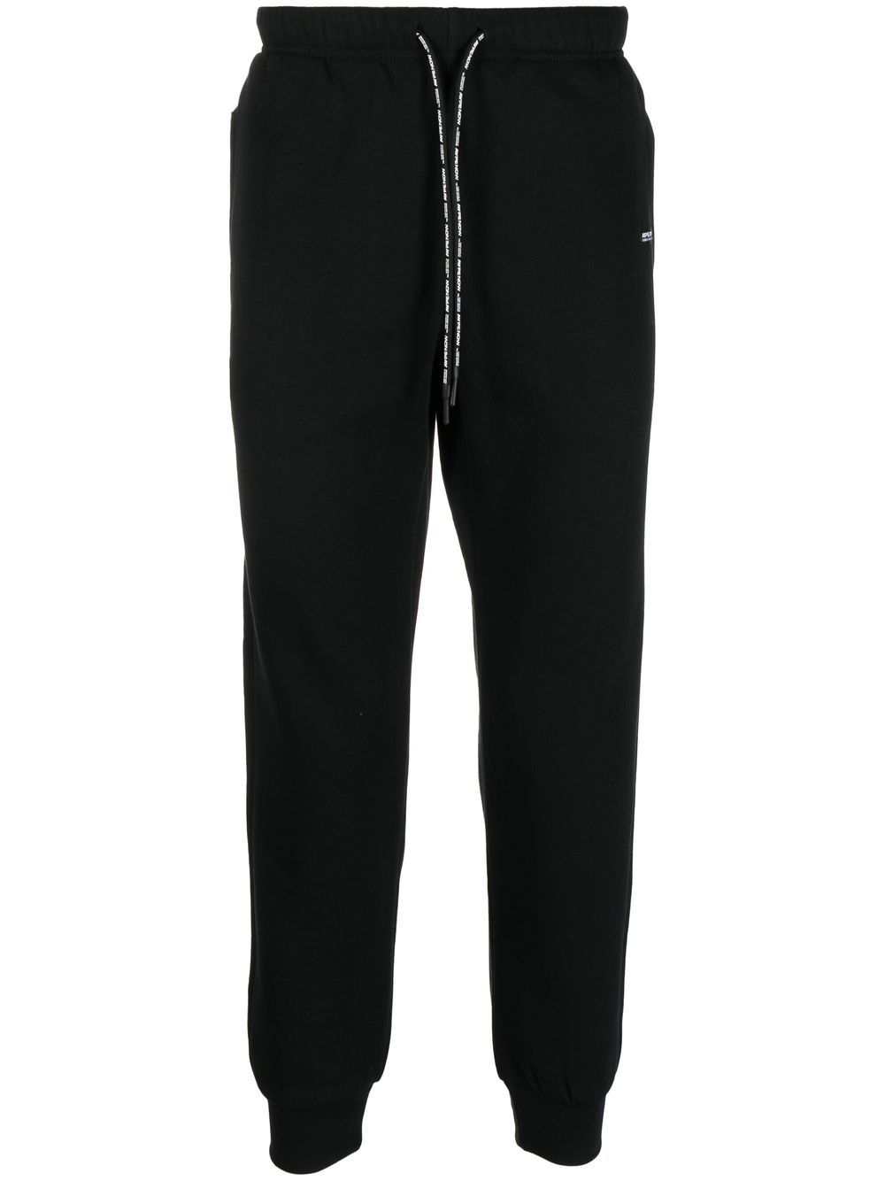 AAPE BY *A BATHING APE® logo-patch track pants - Black von AAPE BY *A BATHING APE®