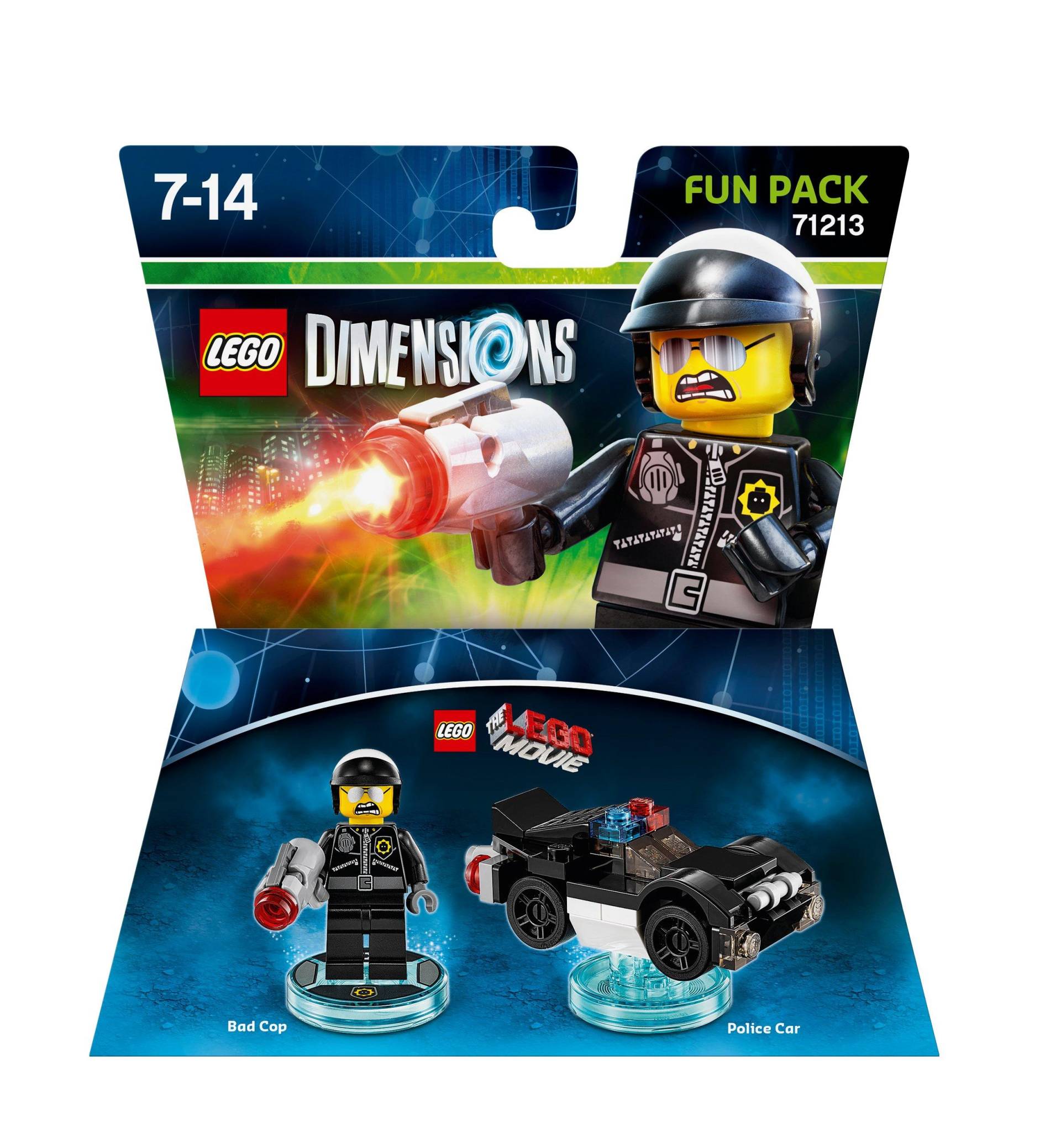 LEGO Dimensions Fun Pack Lego Movie Bad Cop, PS4, PS3, Xbox One, Xbox 360, Wii U, de/fr/en von ABC Design