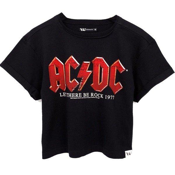 Acdc Let There Be Rock Tshirt Damen Schwarz M von AC/DC
