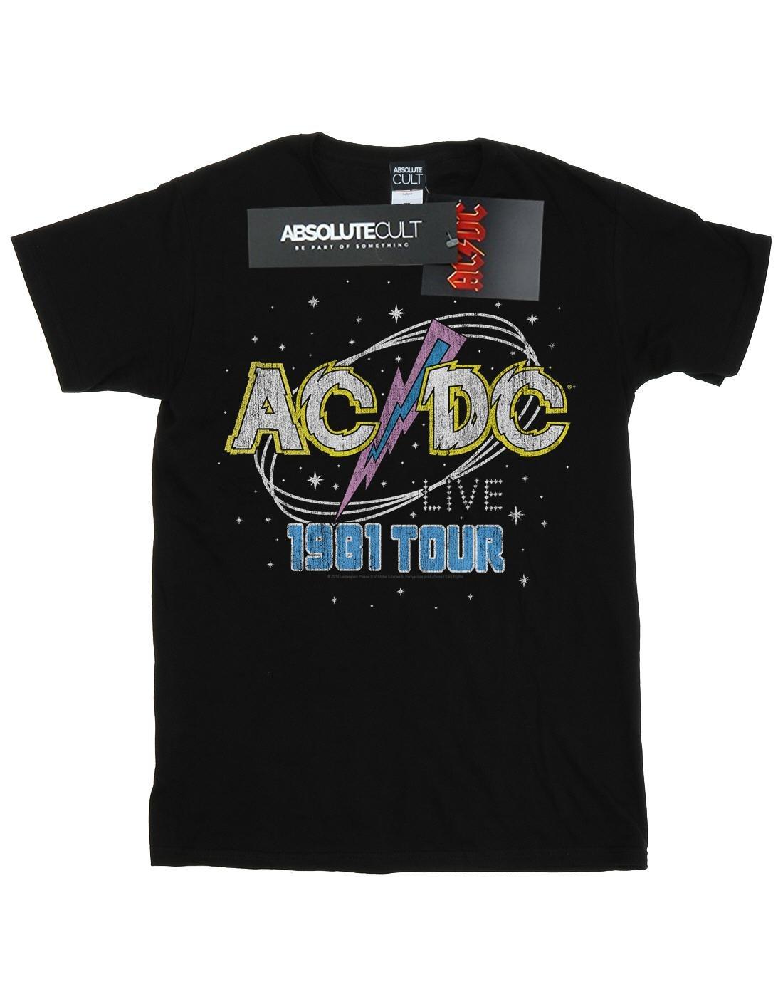 Acdc 1981 Live Tour Tshirt Herren Schwarz XL von AC/DC