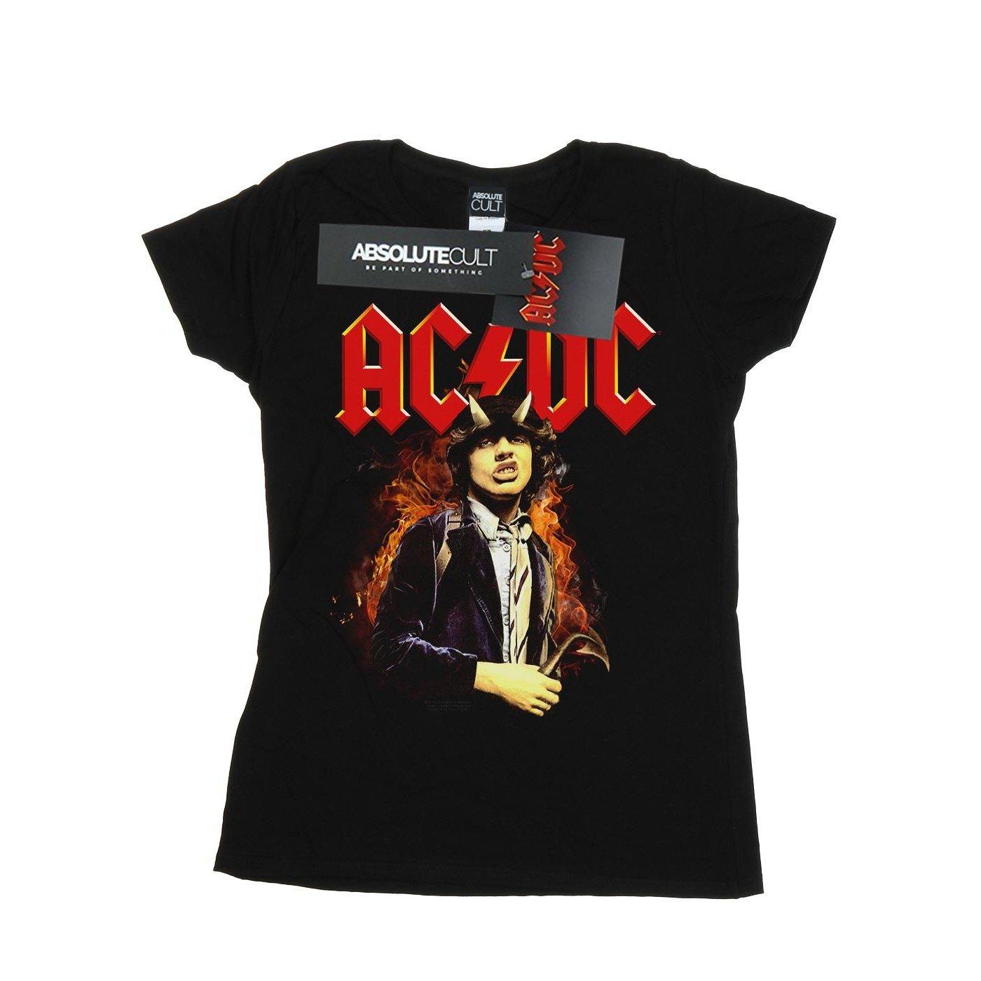 Acdc Angus Highway To Hell Tshirt Damen Schwarz XL von AC/DC