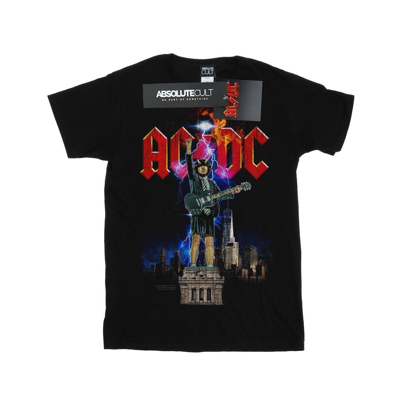Acdc Angus Nyc Tshirt Damen Schwarz L von AC/DC