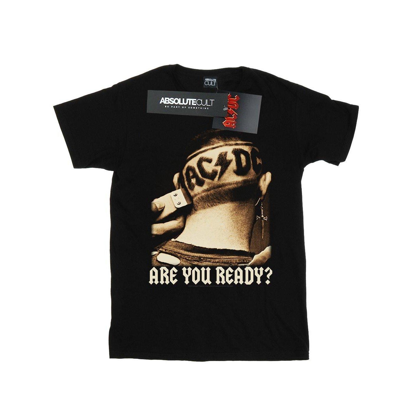 Acdc Are You Ready Hair Shave Tshirt Damen Schwarz XL von AC/DC