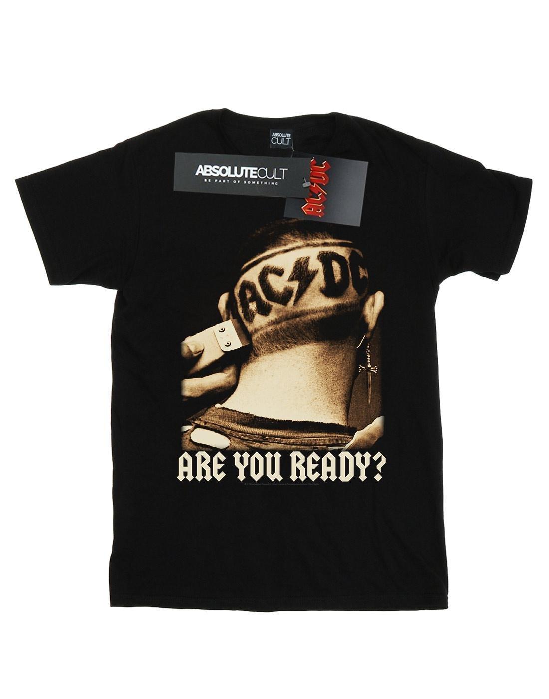 Acdc Are You Ready Hair Shave Tshirt Herren Schwarz L von AC/DC