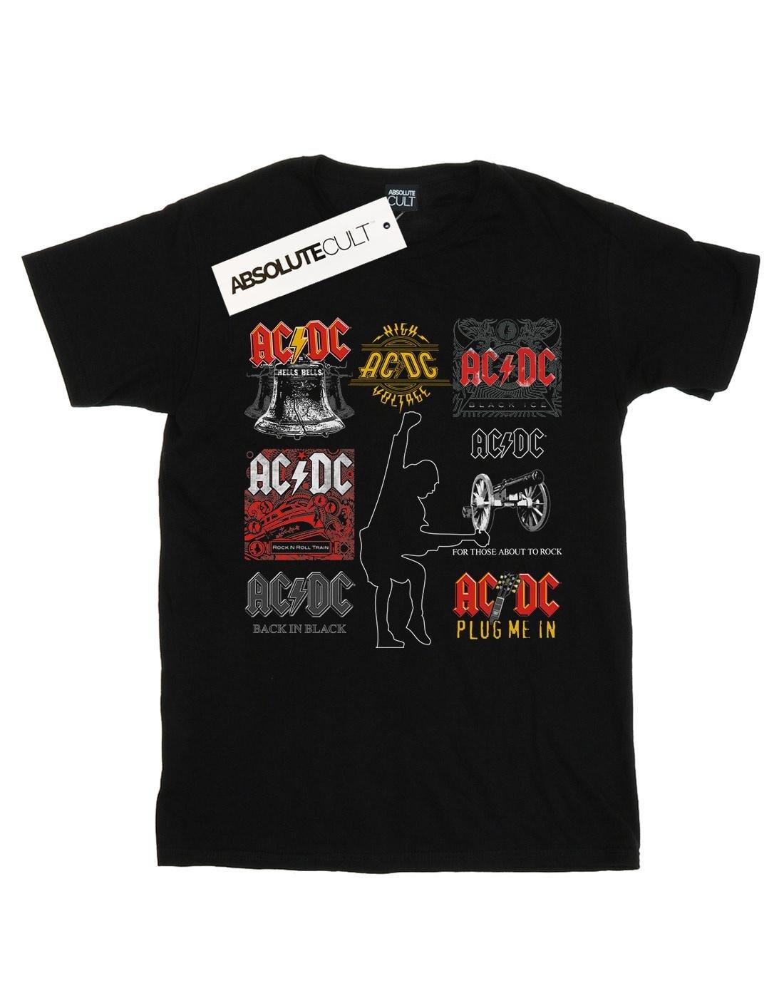 Acdc Art Collection Tshirt Herren Schwarz 3XL von AC/DC