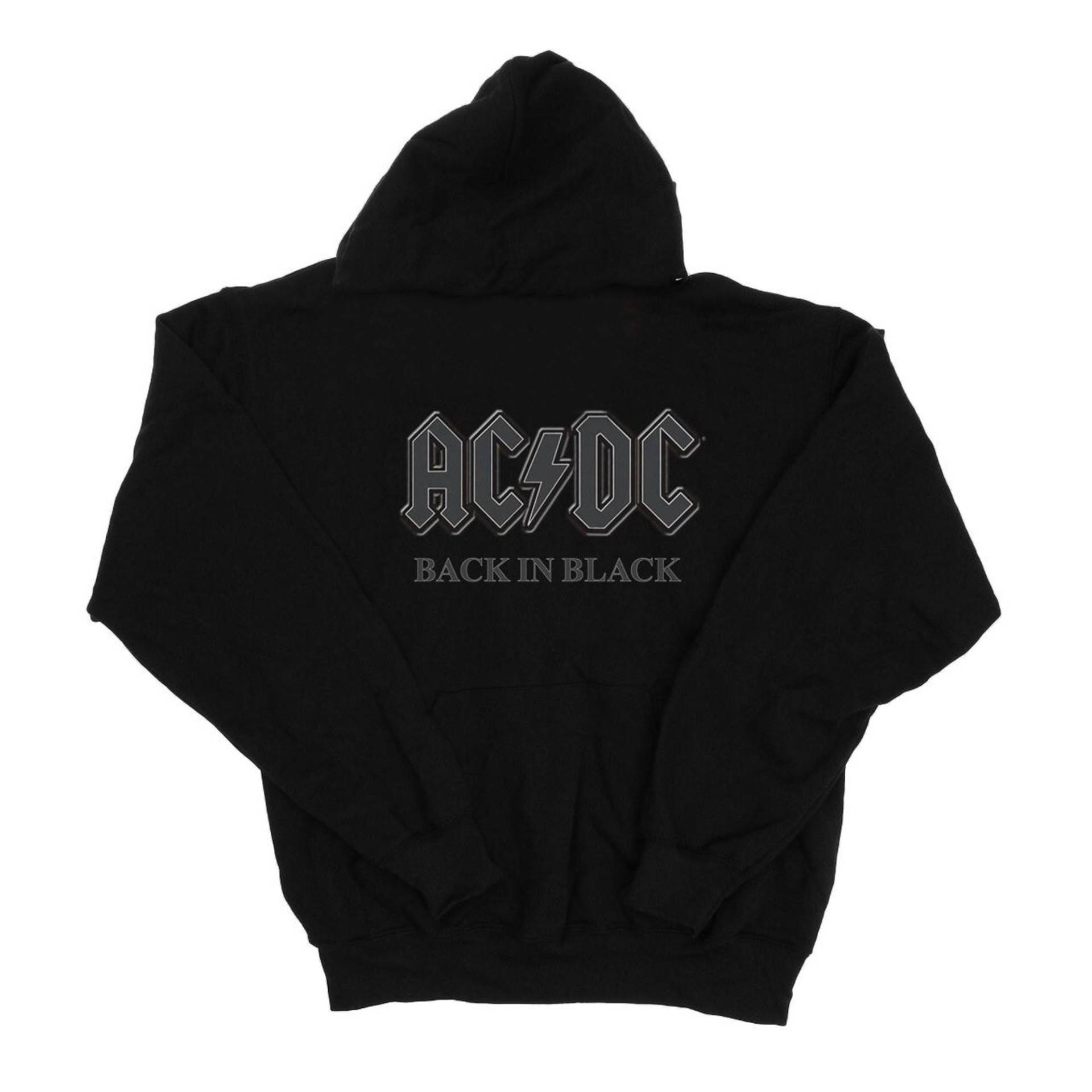 Acdc Back In Black Kapuzenpullover Herren Schwarz 3XL von AC/DC