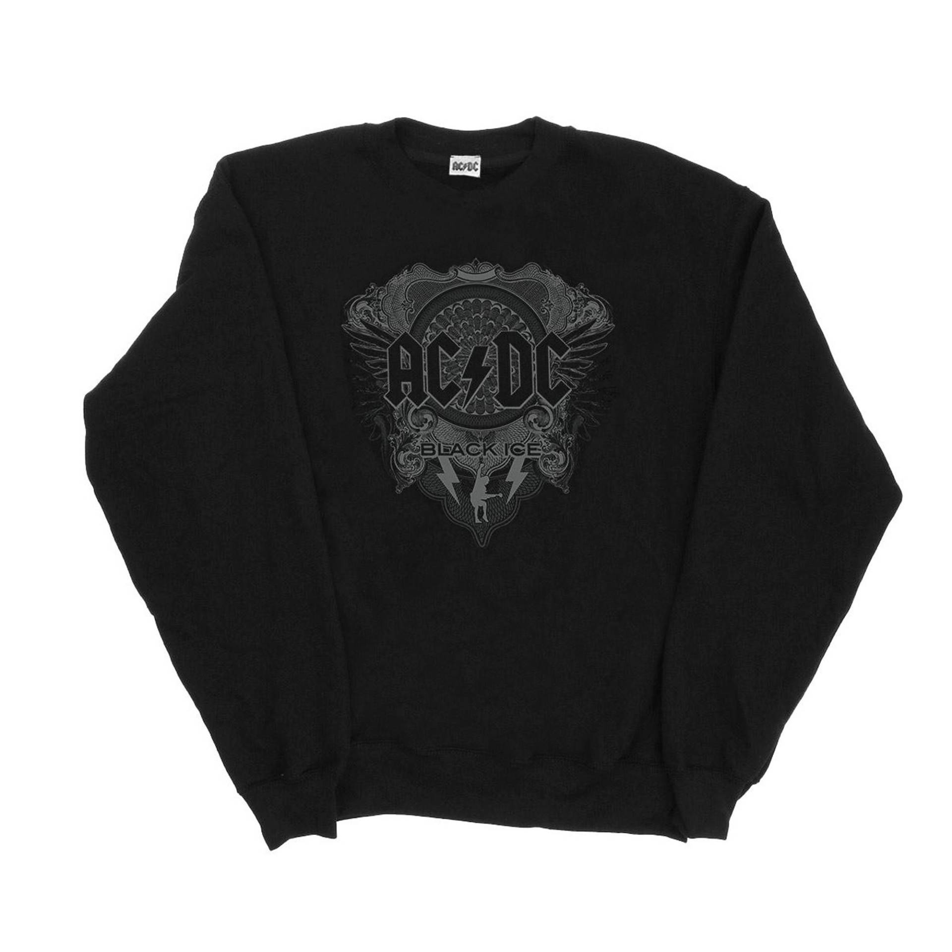Acdc Black Ice Sweatshirt Damen Schwarz M von AC/DC