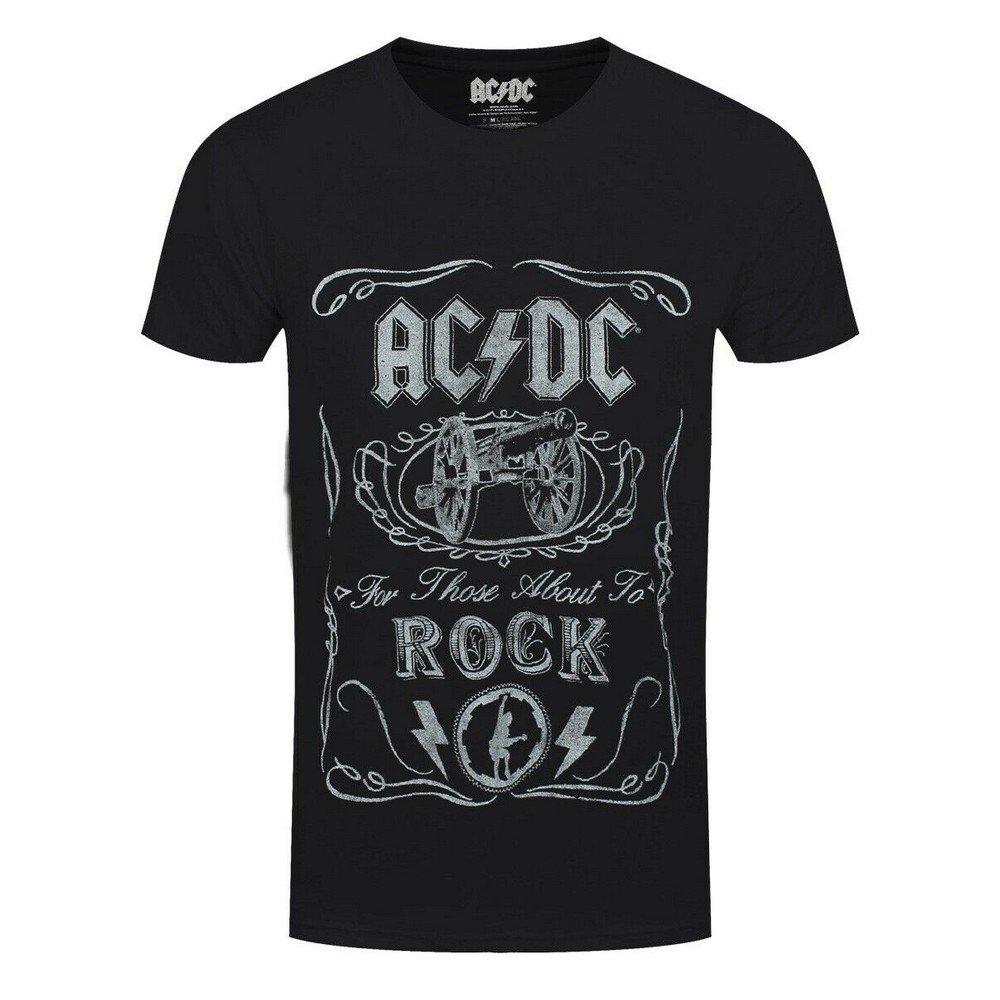 Acdc Cannon Swig Tshirt Damen Schwarz XL von AC/DC