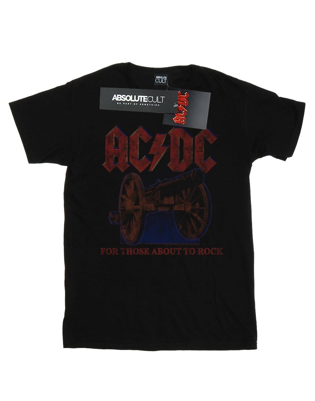 Acdc For Those About To Rock Canon Tshirt Herren Schwarz S von AC/DC