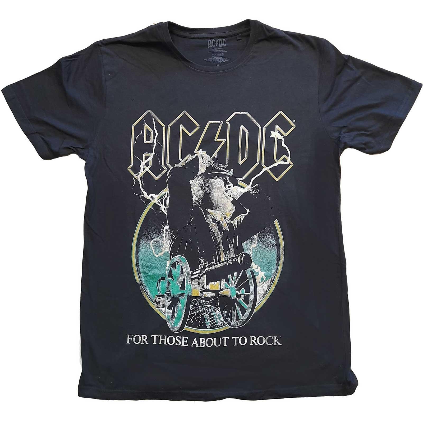 Acdc For Those About To Rock Tshirt Damen Schwarz L von AC/DC