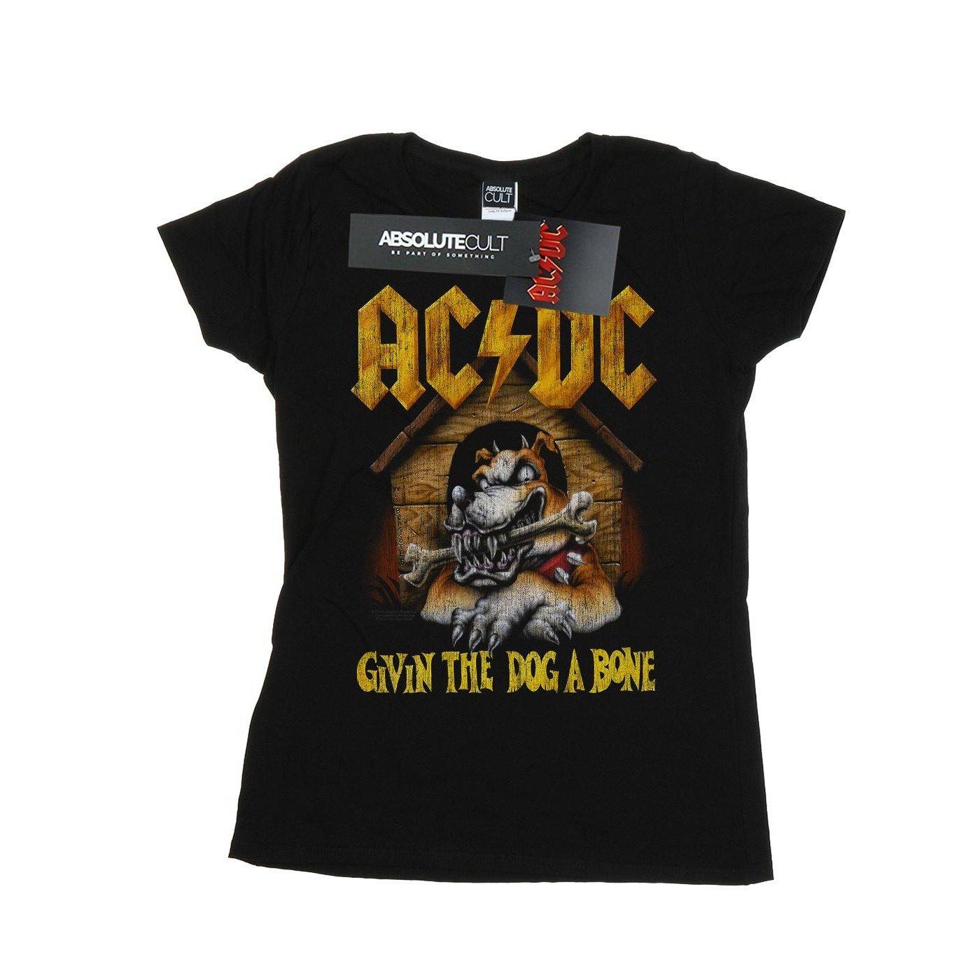 Acdc Give The Dog A Bone Tshirt Damen Schwarz XL von AC/DC