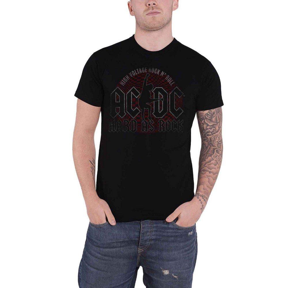 Acdc Hard As Rock Tshirt Damen Schwarz XL von AC/DC