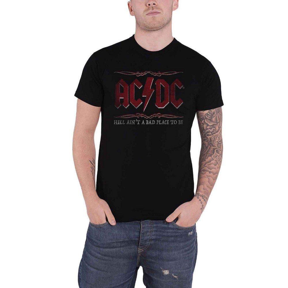 Acdc Hell Ain't A Bad Place Tshirt Damen Schwarz L von AC/DC