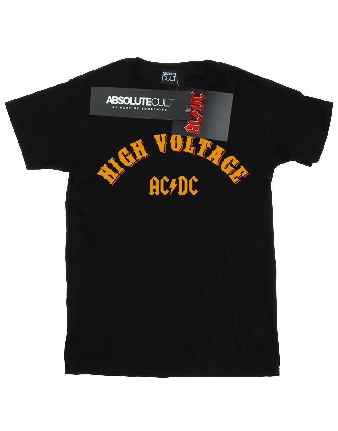 Acdc High Voltage Collegiate Tshirt Herren Schwarz M von AC/DC
