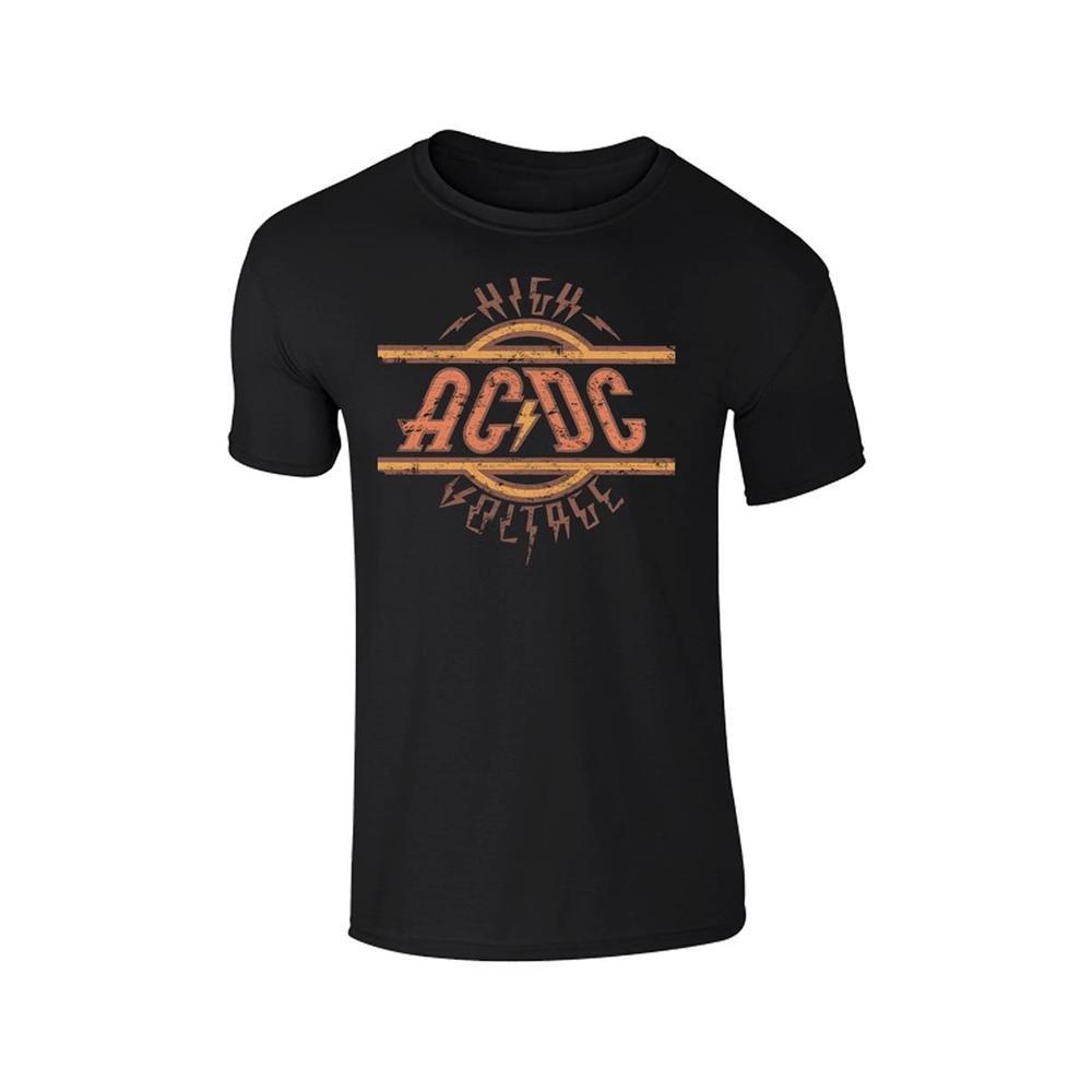 Acdc High Voltage Tshirt Damen Schwarz S von AC/DC