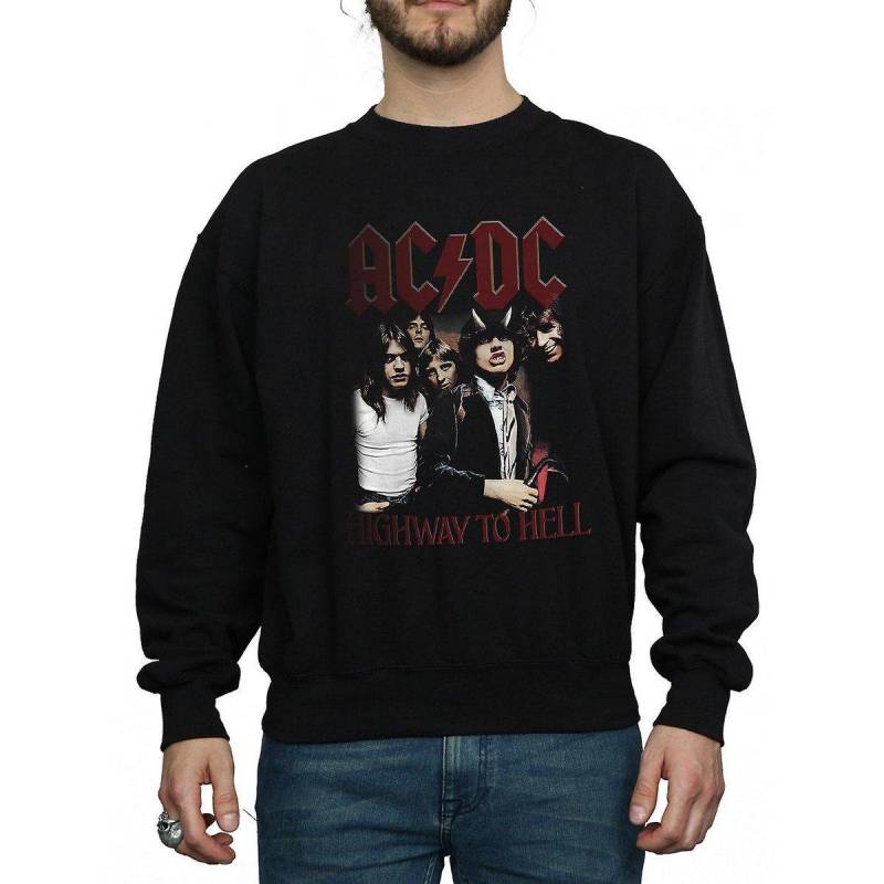 Acdc Highway To Hell Sweatshirt Herren Schwarz XXL von AC/DC