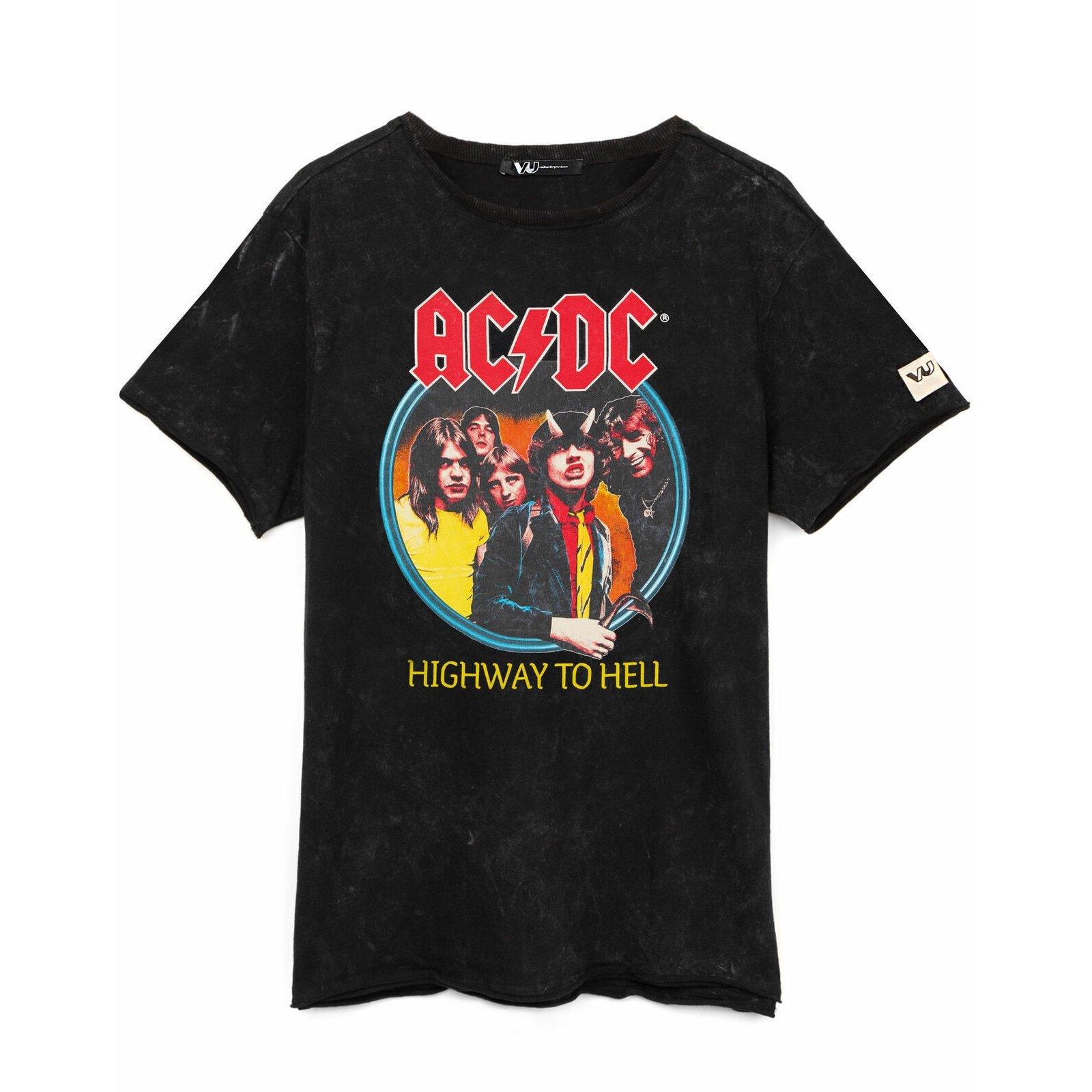 Acdc Highway To Hell Tshirt Damen Schwarz XXL von AC/DC