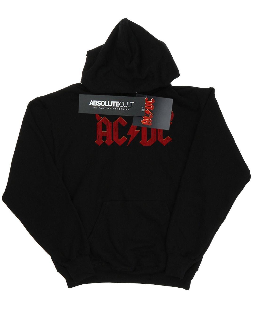 Acdc Horns Logo Kapuzenpullover Damen Schwarz M von AC/DC