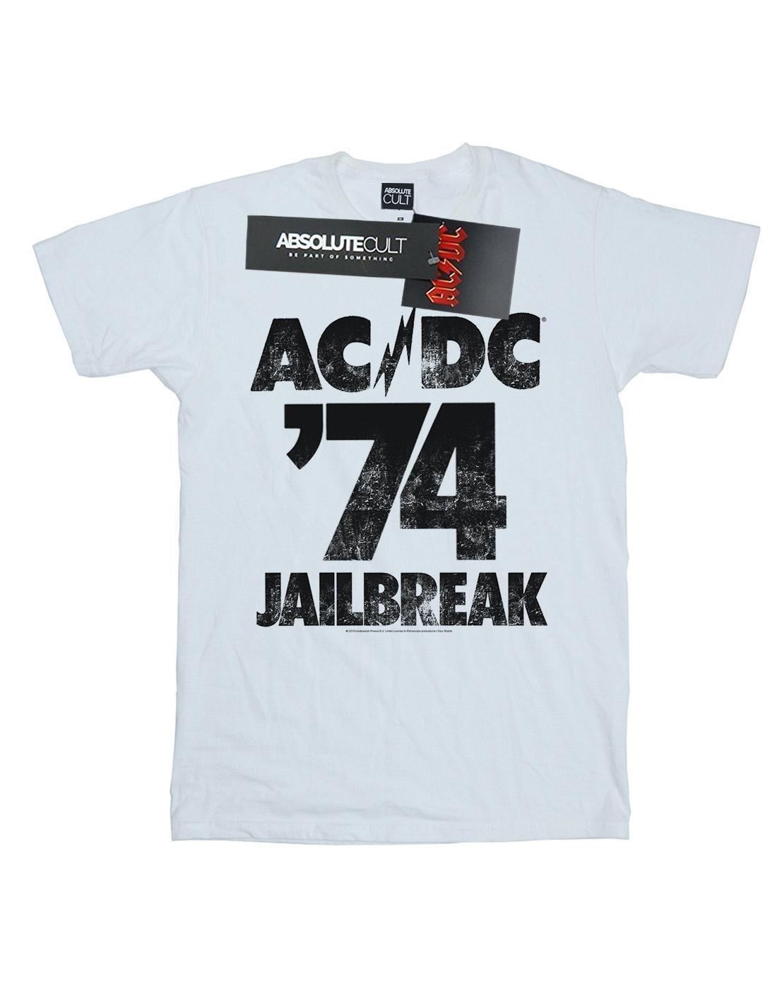 Acdc Jailbreak 74 Tshirt Herren Weiss S von AC/DC