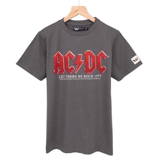 Acdc Let There Be Rock Tshirt Jungen Charcoal Black 104 von AC/DC