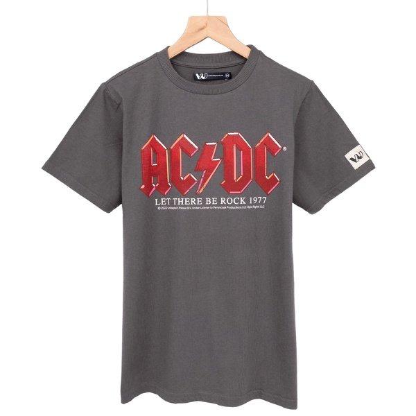 Acdc Let There Be Rock Tshirt Jungen Charcoal Black 140 von AC/DC