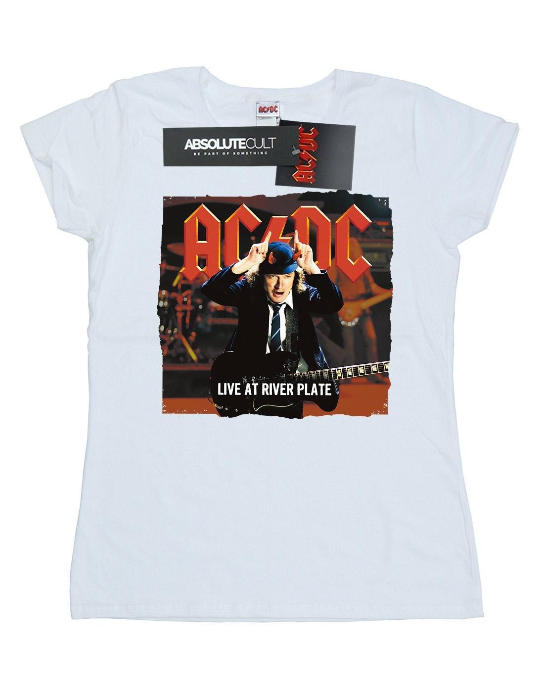 Acdc Live At River Plate Columbia Records Sweatshirt Damen Schwarz L von AC/DC