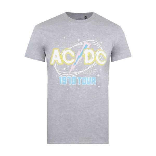 Acdc Live Tshirt Herren Grau L von AC/DC