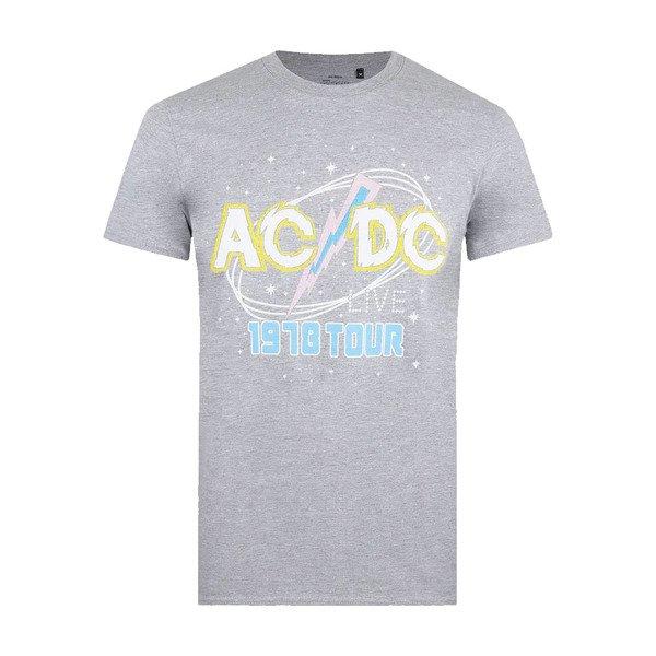 Acdc Live Tshirt Herren Grau XXL von AC/DC