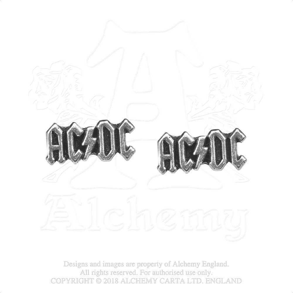 Acdc Logo Ohrringe Englischer Zinn Damen Silber ONE SIZE von AC/DC