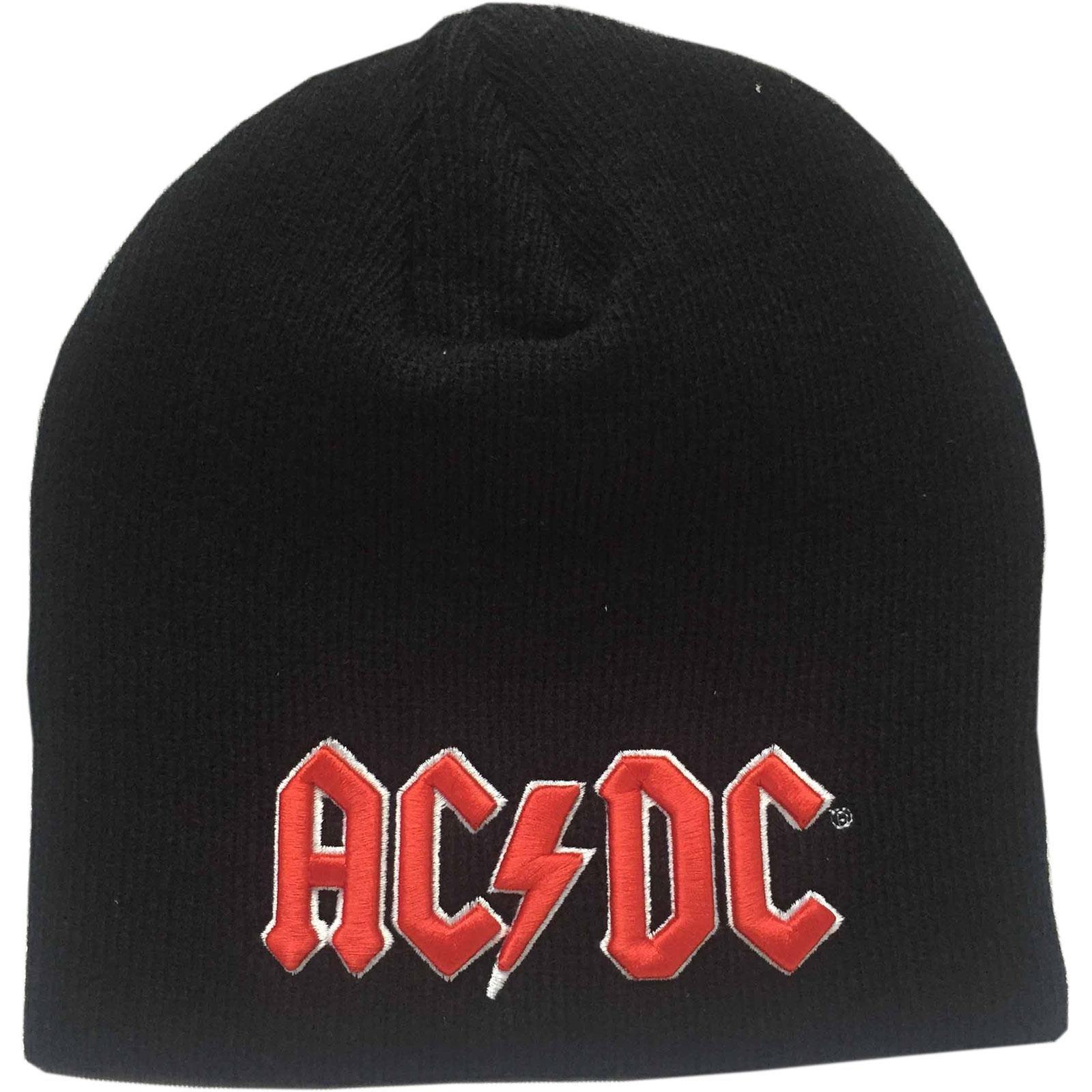 Acdc Mütze Damen Schwarz ONE SIZE von AC/DC