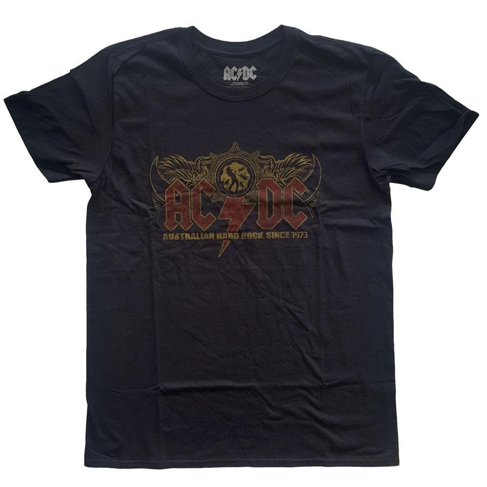 Acdc Oz Rock Tshirt Damen Schwarz M von AC/DC