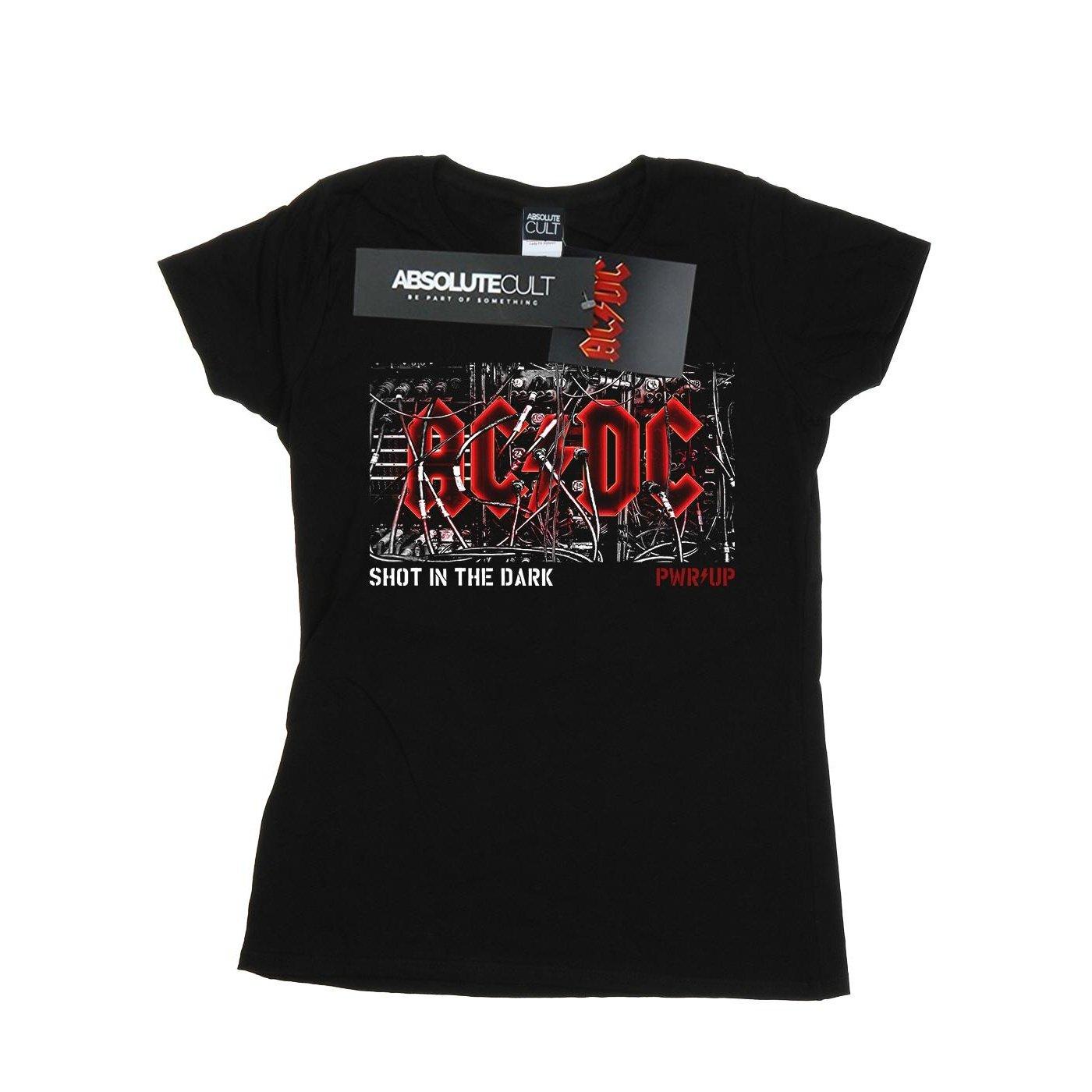 Acdc Pwr Up Cable Logo Tshirt Damen Schwarz L von AC/DC