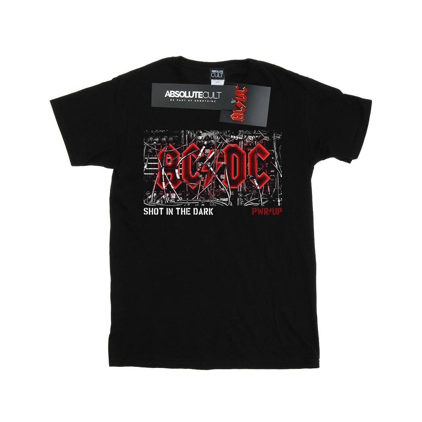 Acdc Pwr Up Cable Logo Tshirt Damen Schwarz XL von AC/DC