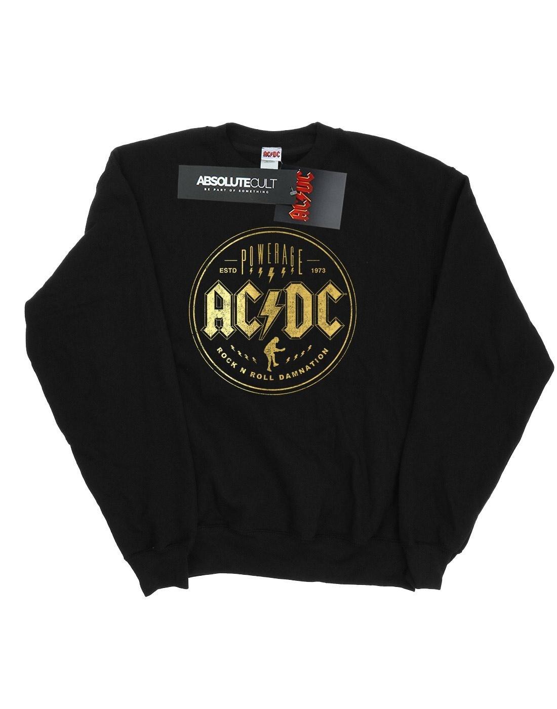 Acdc Rock N Roll Damnation Sweatshirt Damen Schwarz L von AC/DC