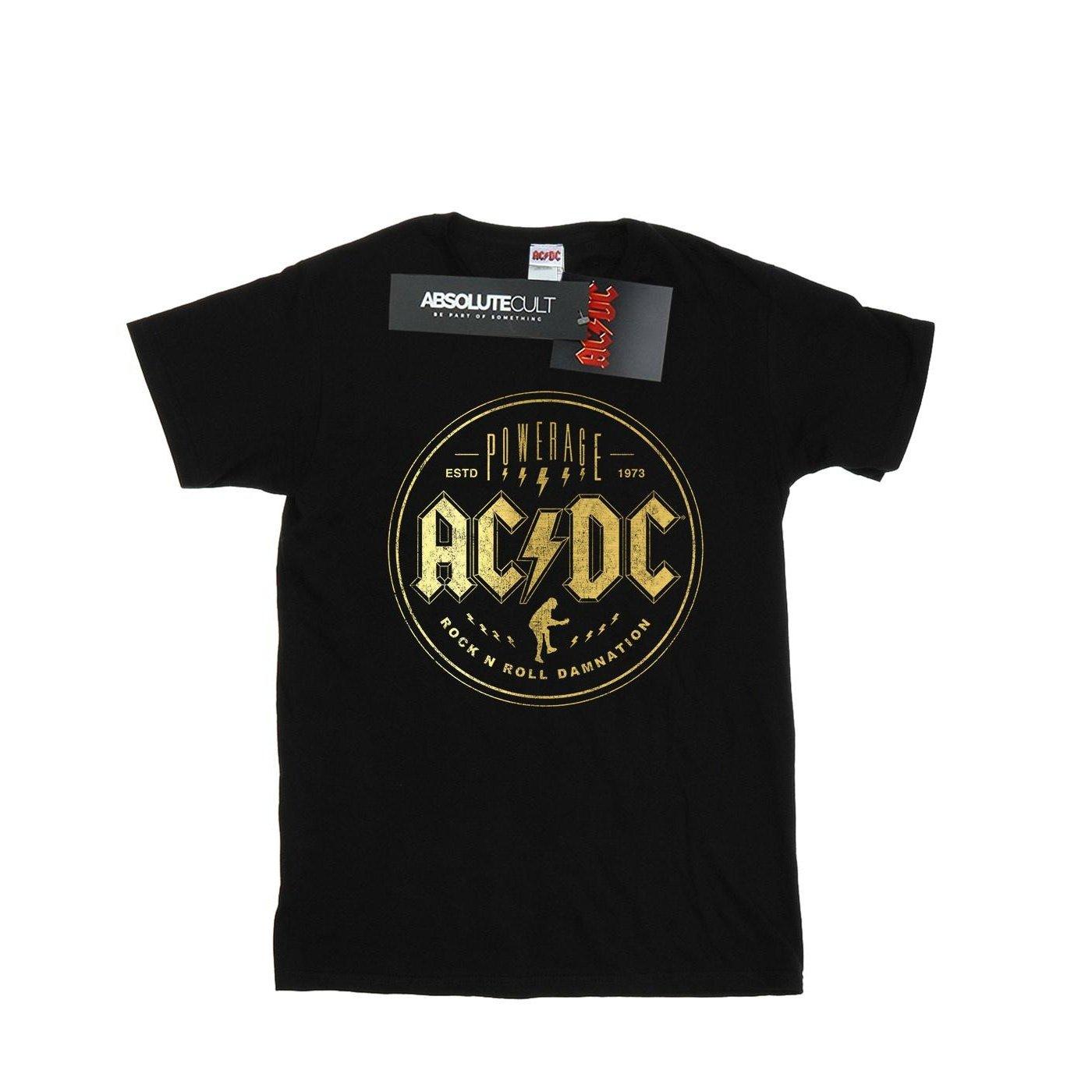 Acdc Rock N Roll Damnation Tshirt Damen Schwarz L von AC/DC