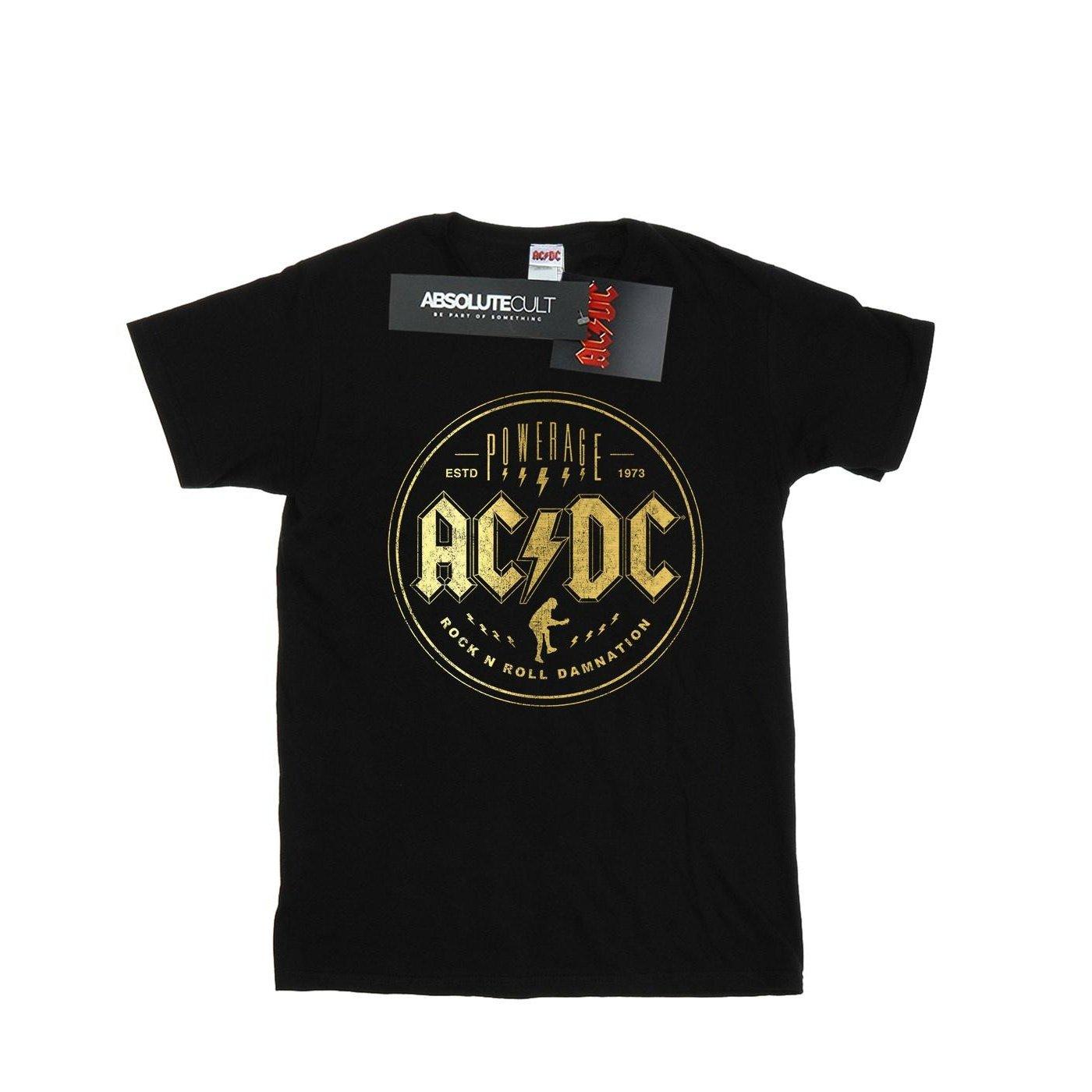 Acdc Rock N Roll Damnation Tshirt Damen Schwarz XXL von AC/DC