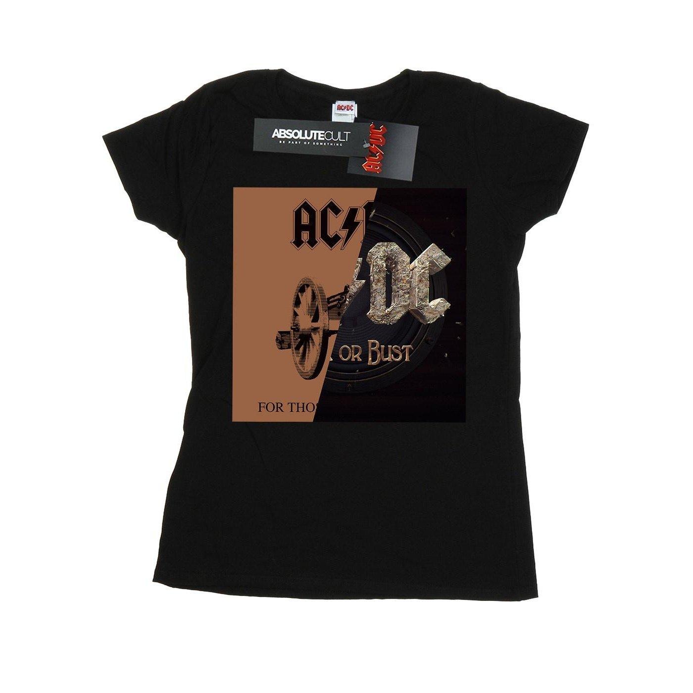 Acdc Rock Or Bust For Those About Splice Tshirt Damen Schwarz L von AC/DC