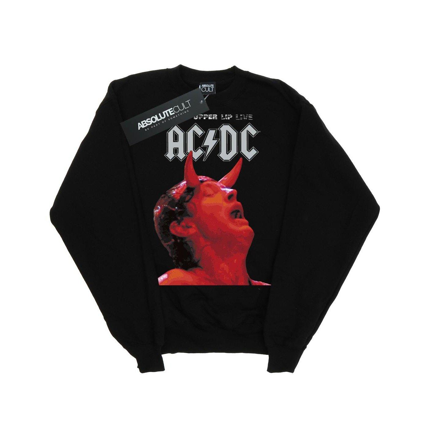 Acdc Stiff Upper Lip Live Sweatshirt Herren Schwarz L von AC/DC