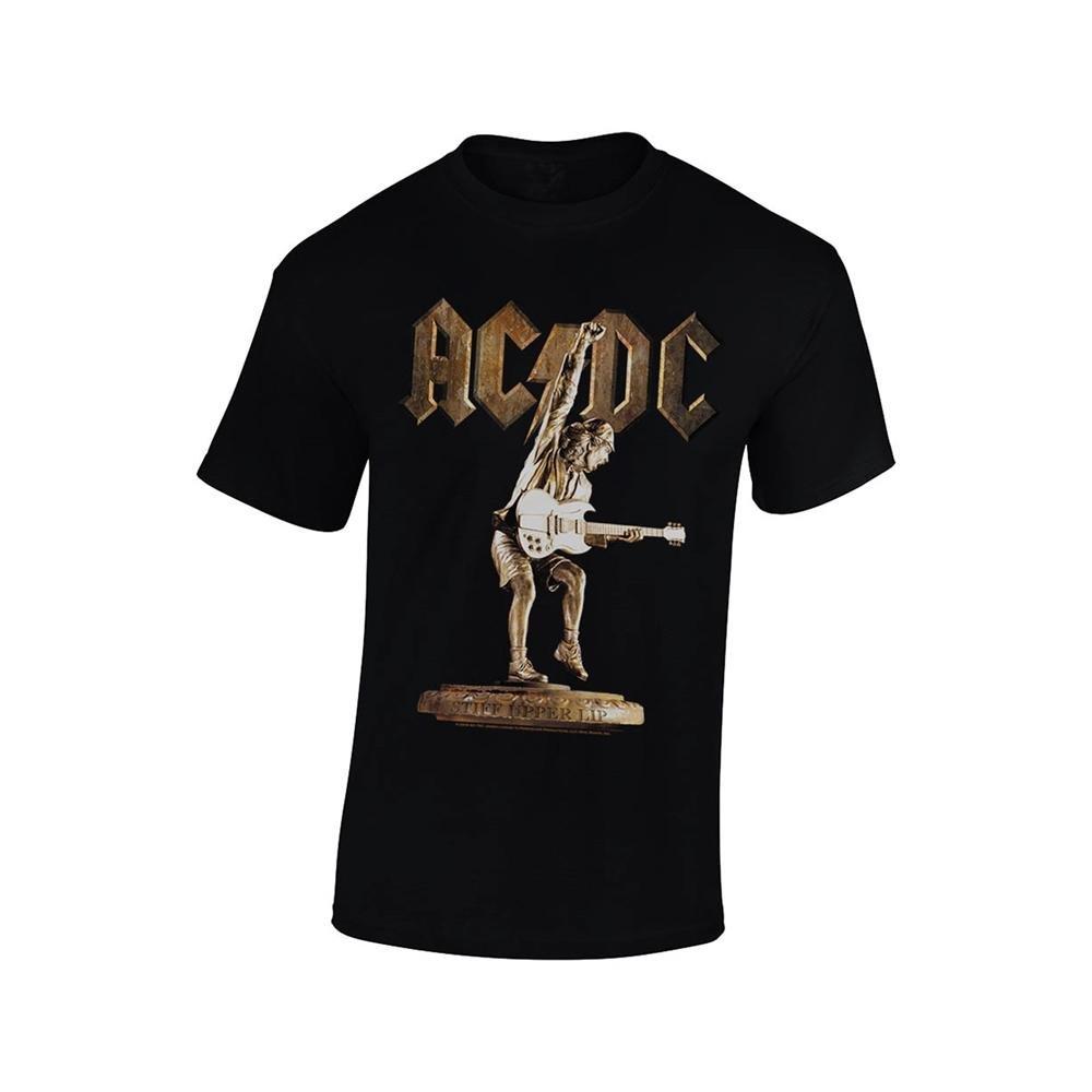 Acdc Stiff Upper Lip Tshirt Damen Schwarz S von AC/DC