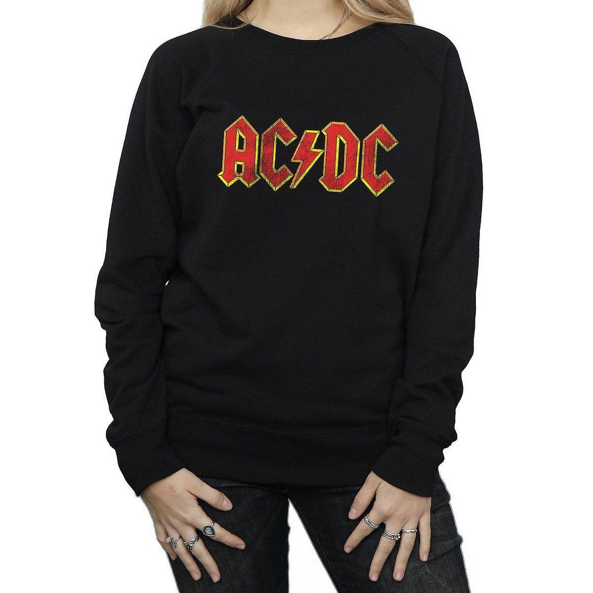 Acdc Sweatshirt Damen Schwarz L von AC/DC