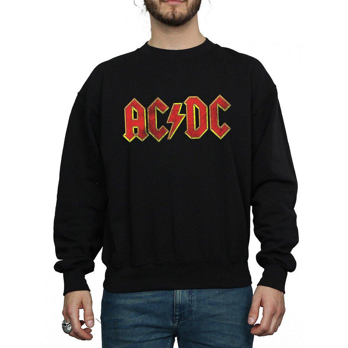 Acdc Sweatshirt Herren Schwarz L von AC/DC