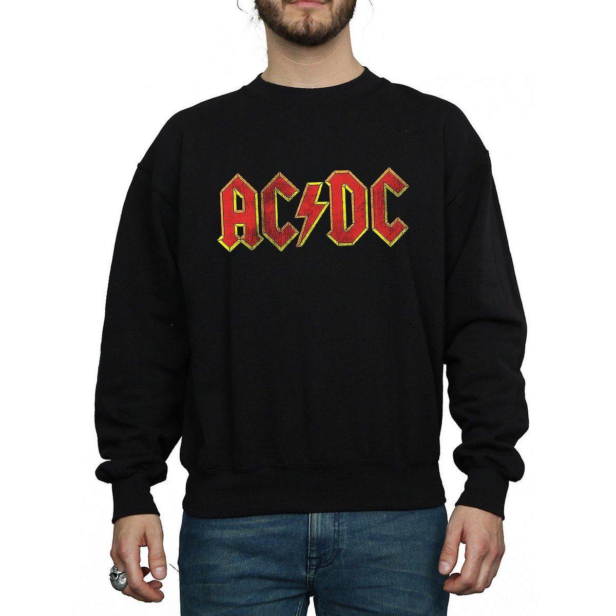 Acdc Sweatshirt Herren Schwarz M von AC/DC