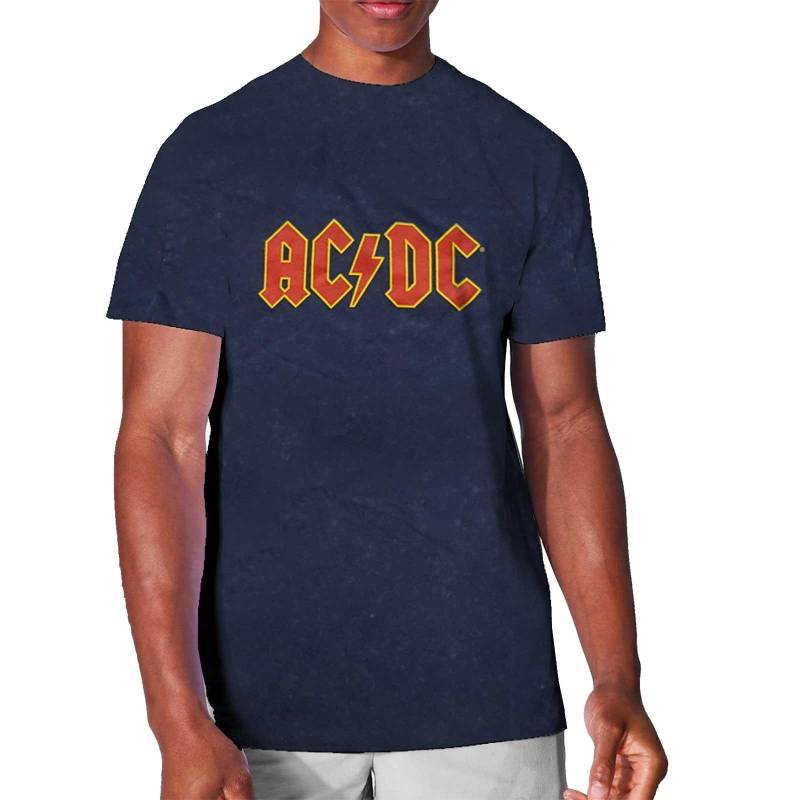 Acdc The Wash Collection Tshirt Damen Marine XL von AC/DC