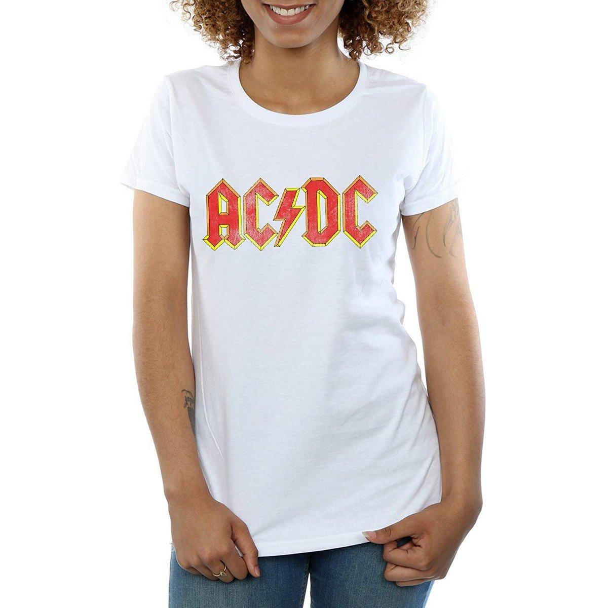 Acdc Tshirt Damen Weiss 3XL von AC/DC