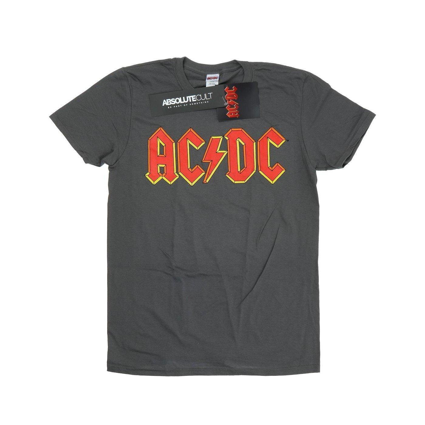 Acdc Tshirt Herren Charcoal Black L von AC/DC